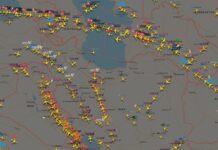 საერთაშორისო ავიაკომპანიების ნაწილმა ირანის ნაცვლად, საქართველოს საჰაერო სივრცის გამოყენება დაიწყო