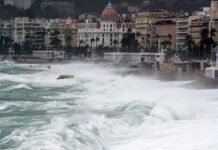საფრანგეთისა და იტალიის მოსაზღვრე რეგიონებში ქარიშხალი „ალექსი“ მძვინვარებს