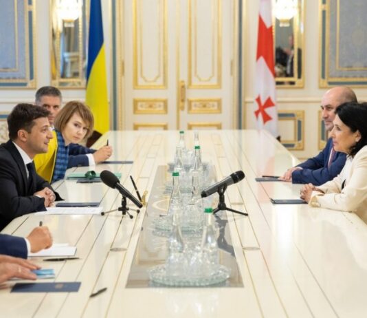 სალომე ზურაბიშვილის ოფიციალური ვიზიტი უკრაინაში