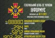 89 440 ლიკვიდირებული რუსი – უკრაინის გენშტაბის განახლებული მონაცემები