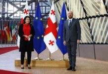 სალომე ზურაბიშვილი შარლ მიშელს შეხვდა