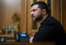 ოკუპანტებმა თავიანთი დანაღმული ჰესი თვითონვე ააფეთქეს – ზელენსკი კახოვკაზე