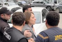 თელავში ელენე ხოშტარია დააკავეს – “დროა”