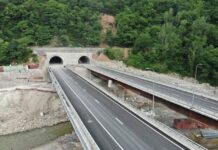 რიკოთის მაგისტრალური გზის პროექტით გათვალისწინებული სამუშაოების 86% შესრულებულია – გზების დეპარტამენტი