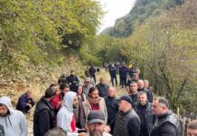ადგილობრივები ბალდის კანიონზე მიმდინარე სამუშაოების შეჩერებას ითხოვენ