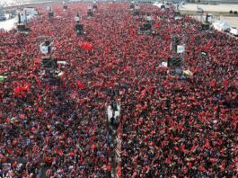 ანტიისრაელური მიტინგი ათათურქის აეროპორტში და ერდოღანის გზავნილები