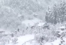ხულოში ზვავმა სახლი წაიღო, დაღუპულია ერთი ადამიანი
