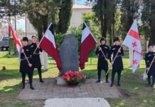 ზუგდიდში 9 აპრილის მემორიალი ყვავილებით შეამკეს