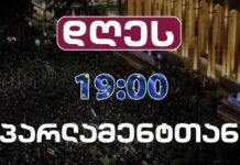 ჩვენ ვართ ევროპა! – დღეს, 19:00 საათზე, აქცია პარლამენტის წინ