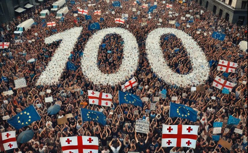 პროტესტის მე-100 დღე-თბილისსა და რეგიონებში საპროტესტო აქციები გაიმართება