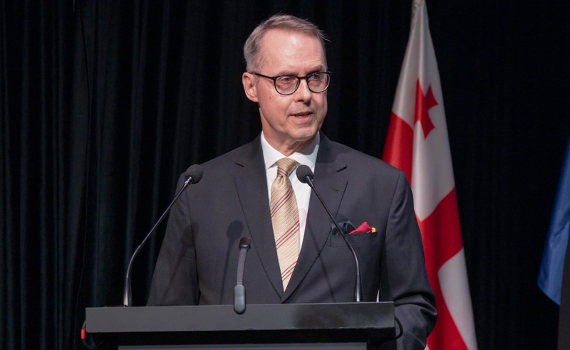 პეტერ ფიშერი ბერლინში კონსულტაციების შემდეგ საქართველოში დაბრუნდა