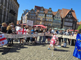 ევროპის 17 ქვეყანაში დღეს ქართველი ემიგრანტების აქციები გაიმართება