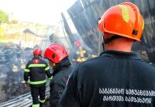 ნაძალადევში, ლამინატის საამქროში, ხანძარი გაჩნდა