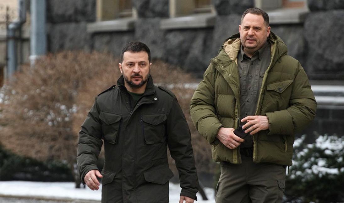 ვოლოდიმირ ზელენსკის ბრძანებით, ანდრეი ერმაკი თანამდებობიდან გათავისუფლებულია