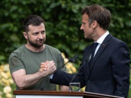 ზელენსკიმ და მაკრონმა ხელი მოაწერეს შეთანხმებას, რომლის მიზანიც უკრაინის გაძლიერებაა