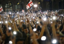 პროევროპული აქციის მონაწილეები ახალ წელს რუსთაველის გამზირზე შეხვდებიან