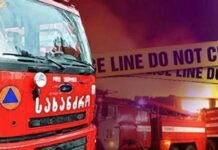 ჩხოროწყუში საცხოვრებელი სახლი დაიწვა