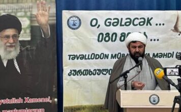 მარნეულში მოუწოდეს, ფიზიკურად დაუდგნენ გვერდში ხამენეის