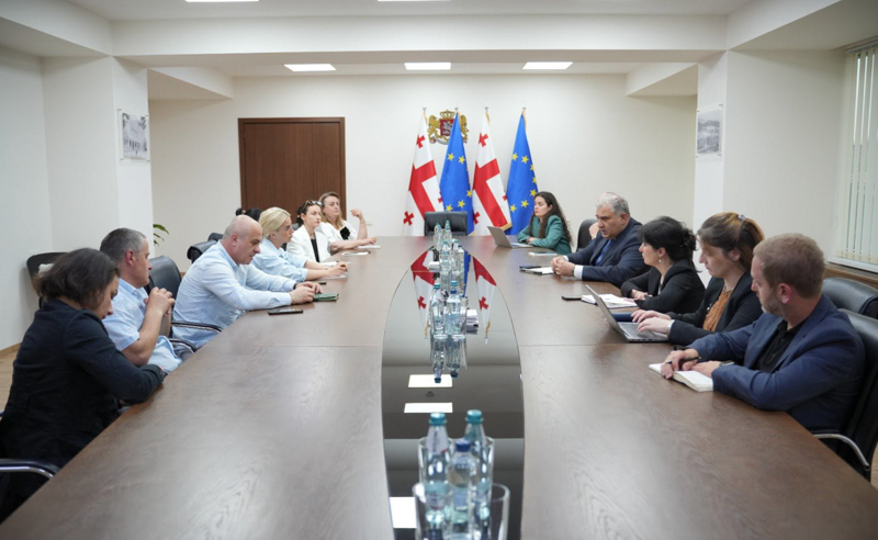 სარჯველაძე დიუშენის მქონე ბავშვების მშობლებს შეხვდა