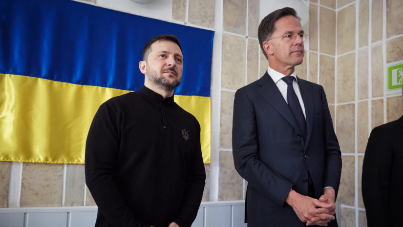 ნატოს გენერალური მდივანი მარკ რუტე კიევში ჩავიდა