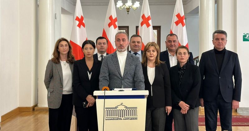 გახარიას პარტიამ პარლამენტში ჩხუბზე გამოძიების მოთხოვნით პროკურატურას მიმართა